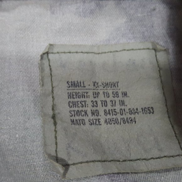 Woodland Camo Shirts Size small - Picture 3 of 9